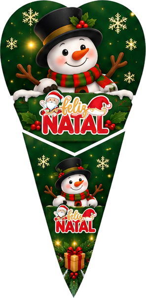 Molde Boneco de Neve